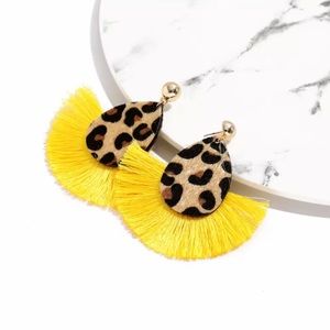 2 for $25 Bestseller... Leopard Dangle Earrings